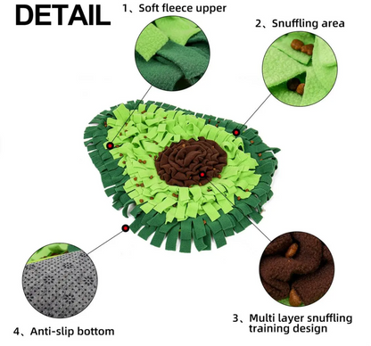 Breze Snuffle Mat — Calming Enrichment for Dogs